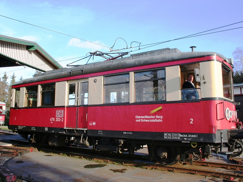 Modernisierung Wagons Oberweißbacher Bergbahn